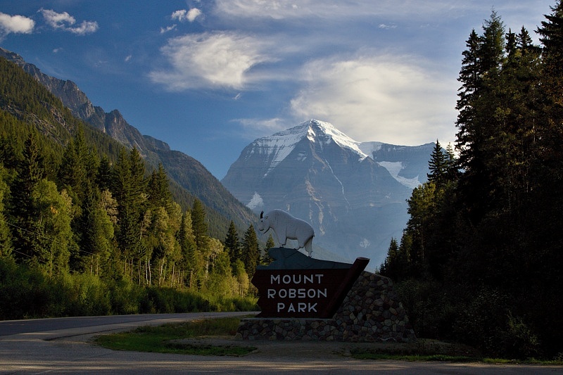 hranice Mount Robson PP